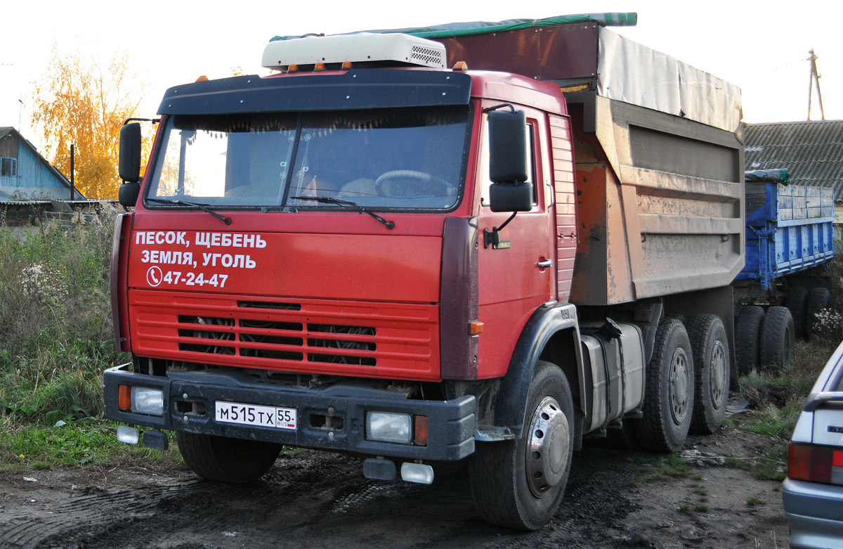 Омская область, № М 515 ТХ 55 — КамАЗ-5410