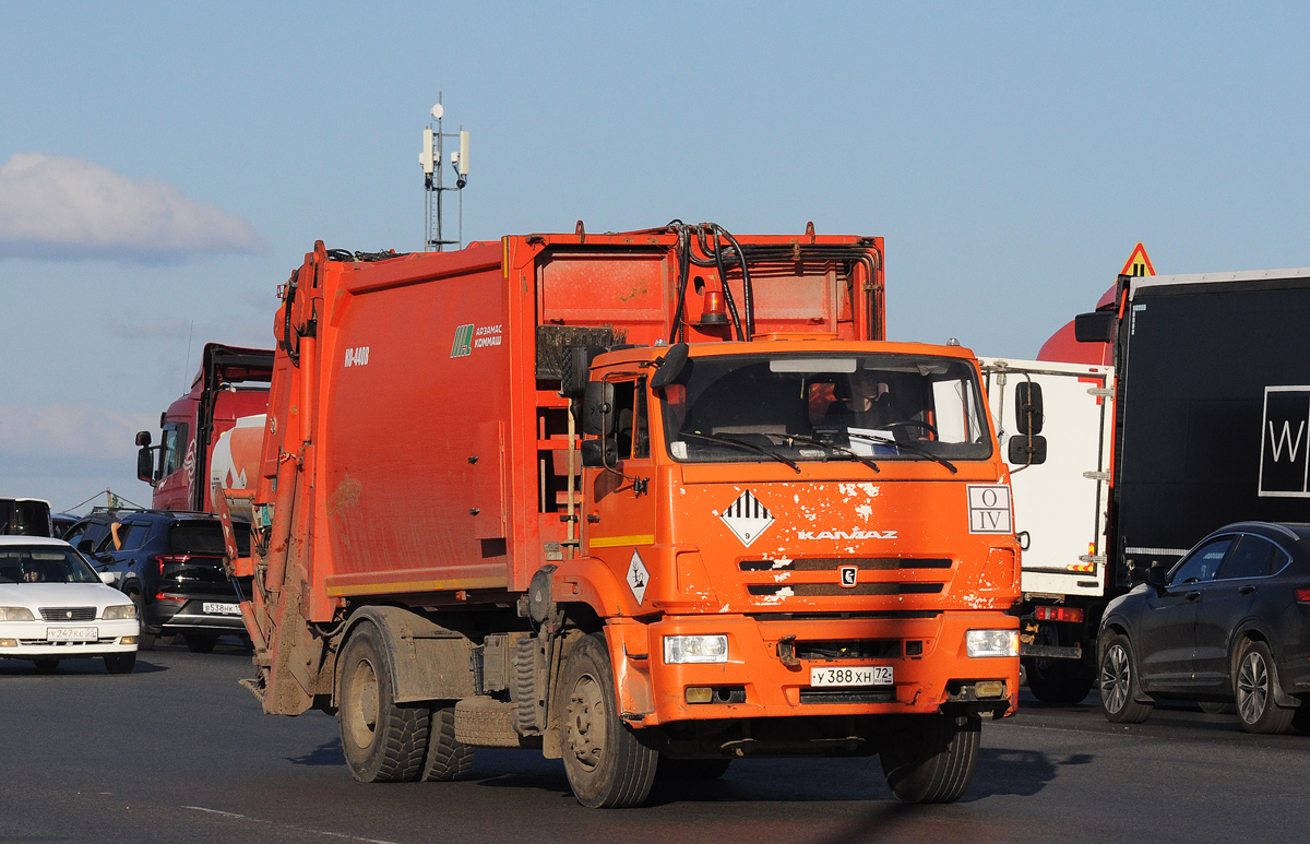 Тюменская область, № У 388 ХН 72 — КамАЗ-53605-A5(48)