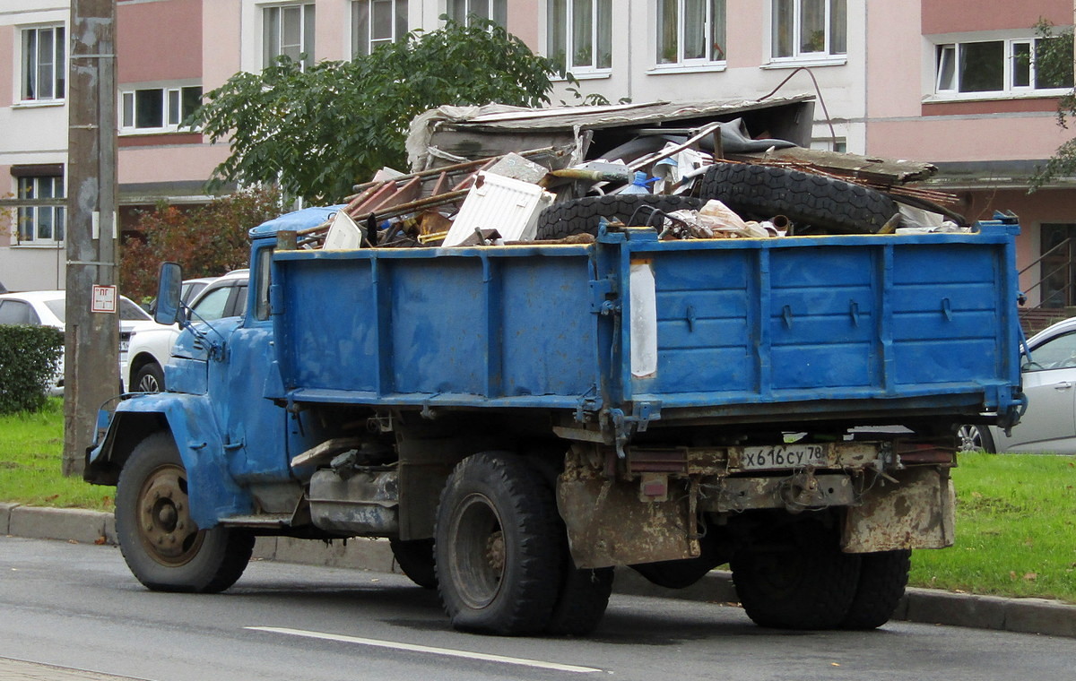 Санкт-Петербург, № Х 616 СУ 78 — ЗИЛ-130Б2