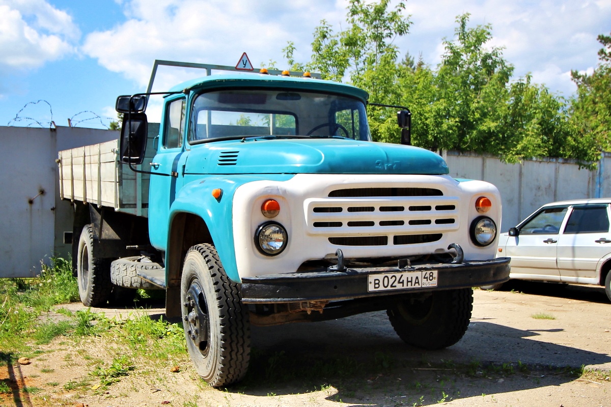 Липецкая область, № В 024 НА 48 — ЗИЛ-130Б2
