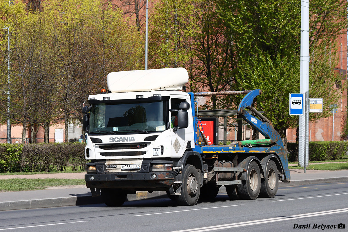 Ленинградская область, № О 068 ТЕ 47 — Scania ('2011) P360
