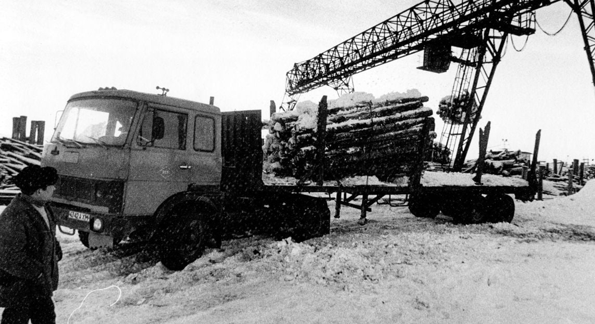 Архангельская область, № 4342 АХМ — МАЗ-5432 [543200]; Исторические фотографии (до 2000 года) (Архангельская область)