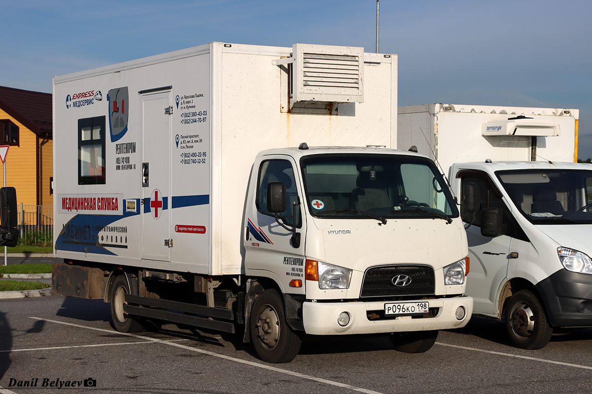 Санкт-Петербург, № Р 096 КО 198 — Hyundai HD78 [XWE]