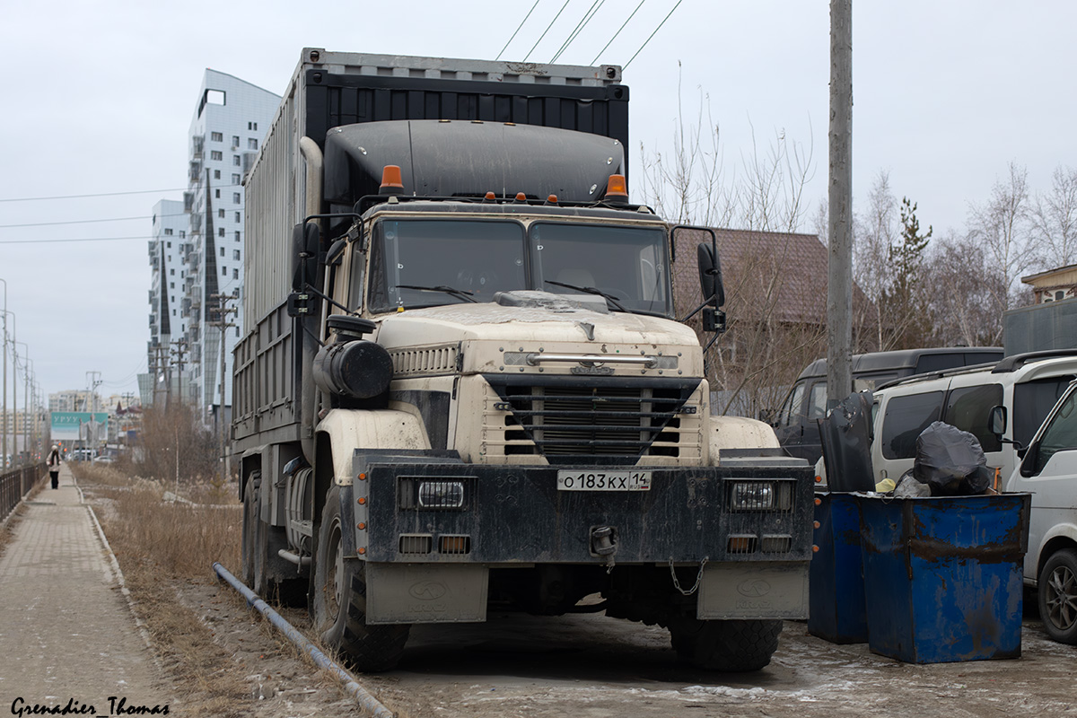 Саха (Якутия), № О 183 КХ 14 — КрАЗ-260