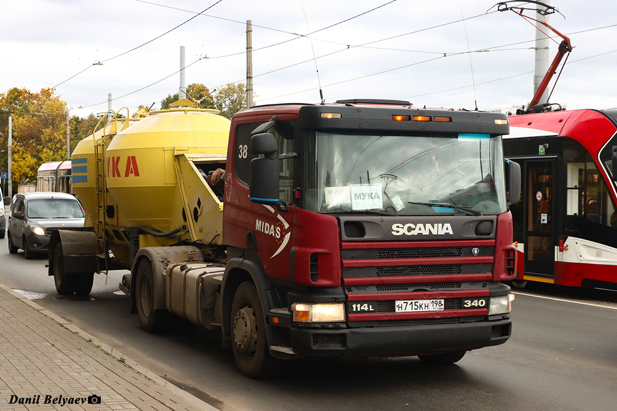 Санкт-Петербург, № Н 715 КН 198 — Scania ('1996) P114L