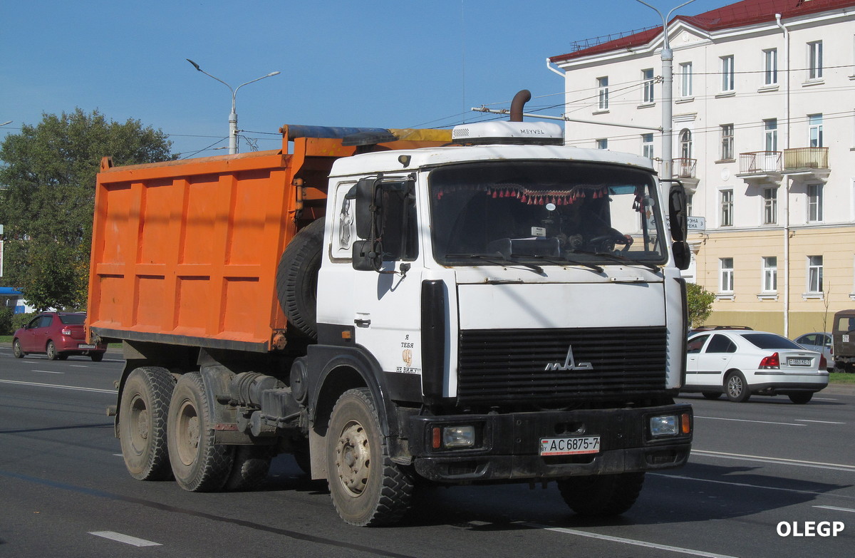 Минск, № АС 6875-7 — МАЗ-5516 (общая модель)