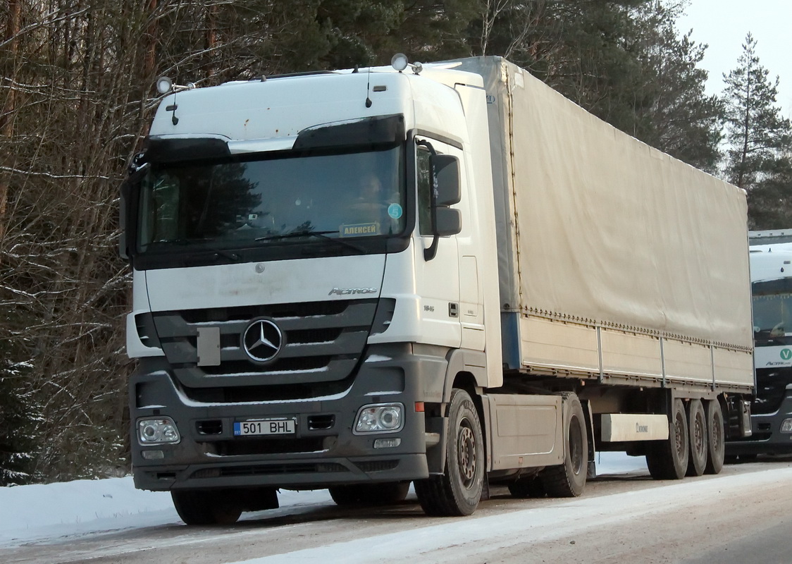 Эстония, № 501 BHL — Mercedes-Benz Actros ('2003) 1845