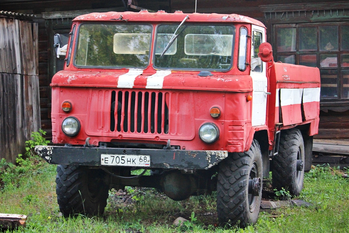 Тамбовская область, № Е 705 НК 68 — ГАЗ-66-11