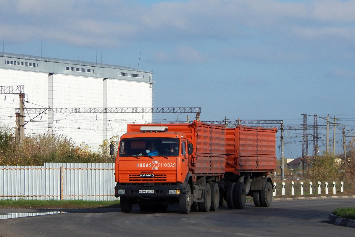 Белгородская область, № К 796 ХХ 31 — КамАЗ-53215 (общая модель)