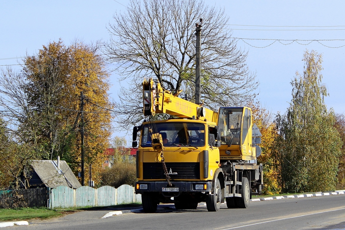 Могилёвская область, № АІ 1481-6 — МАЗ-5337 (общая модель)