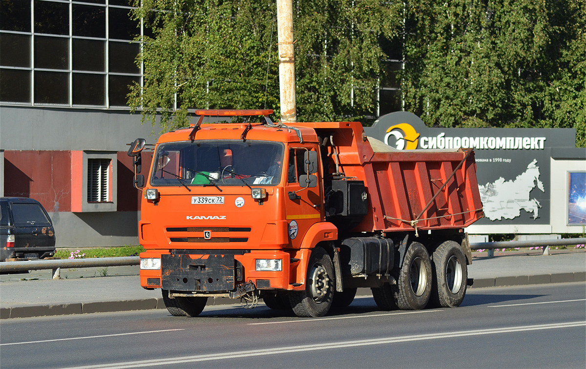 Тюменская область, № У 339 СК 72 — КамАЗ-65115-50