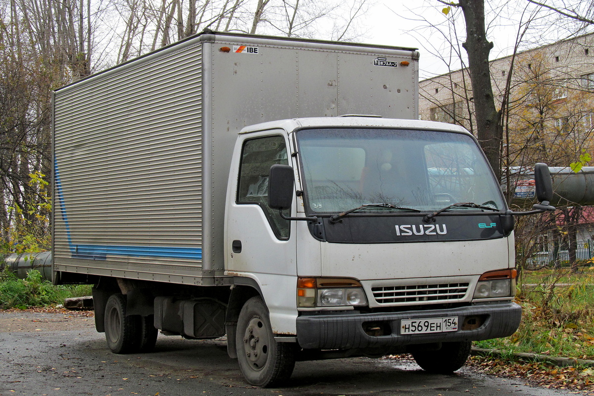 Новосибирская область, № Н 569 ЕН 154 — Isuzu Elf (общая модель)