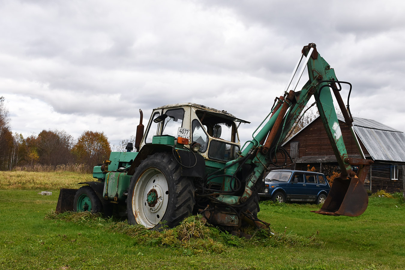 Рязанская область, № 4077 РУ 62 — ЮМЗ-6АЛ/АМ