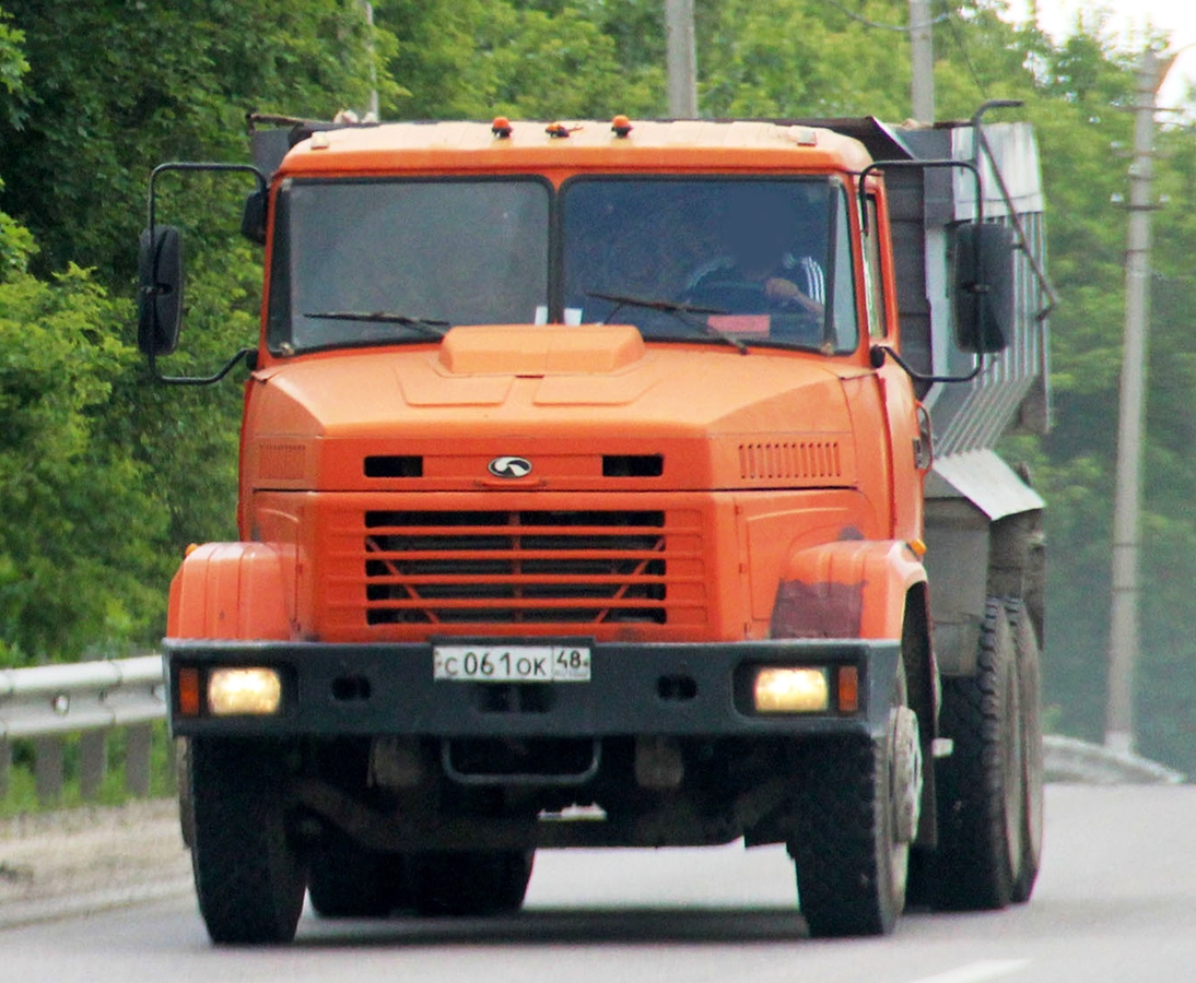 Липецкая область, № С 061 ОК 48 — КрАЗ-6510