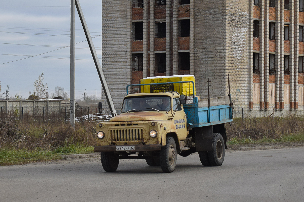 Алтайский край, № А 346 НР 22 — ГАЗ-52-04
