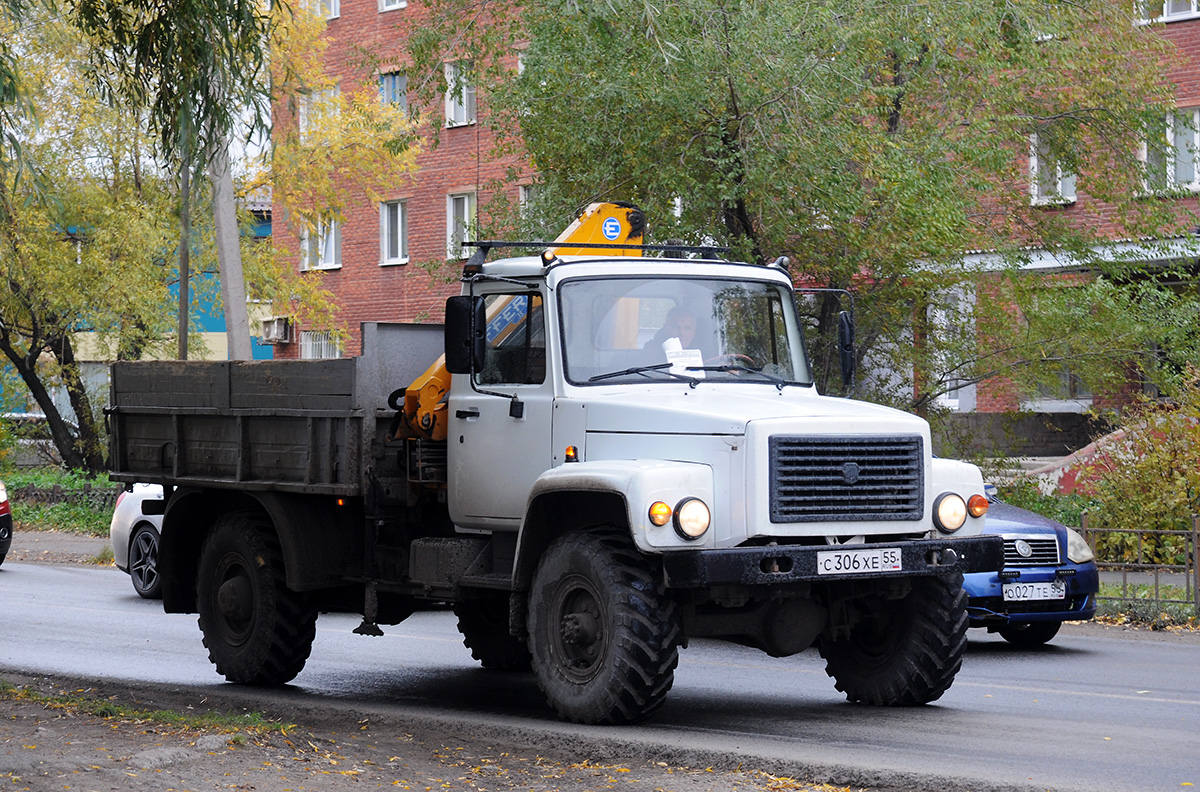 Омская область, № С 306 ХЕ 55 — ГАЗ-3308 (общая модель)