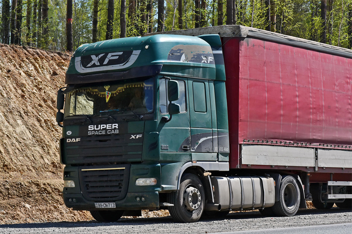 Азербайджан, № 99-CN-713 — DAF XF105 FT