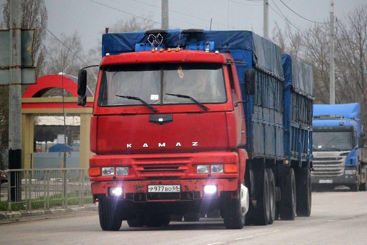 Тамбовская область, № Р 977 ВО 68 — КамАЗ-53212