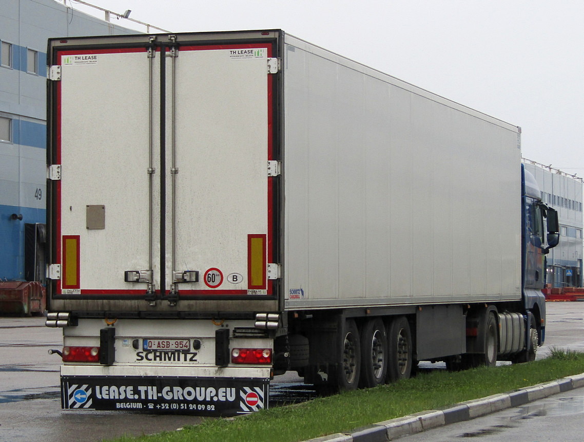 Бельгия, № Q-ASB-954 — Schmitz Cargobull (общая модель)