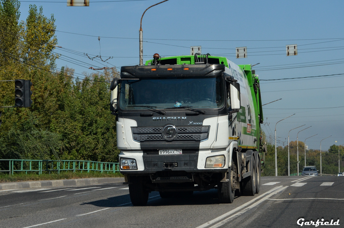 Кемеровская область, № В 996 НХ 142 — Shaanxi Shacman X3000 SX3258