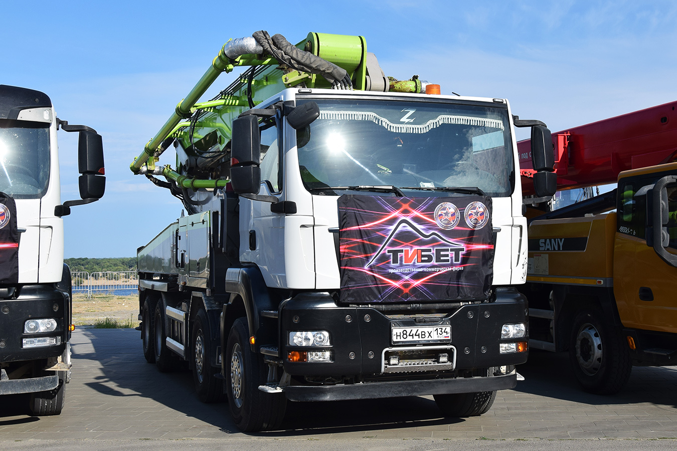 Волгоградская область, № Н 844 ВХ 134 — Sitrak C7H ZZ3316