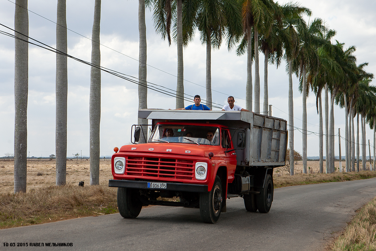 Куба, № B 016 395 — Ford F (общая модель)