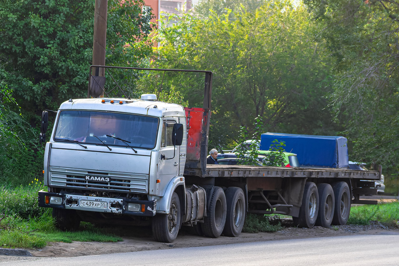 Омская область, № С 439 ХР 55 — КамАЗ-5410