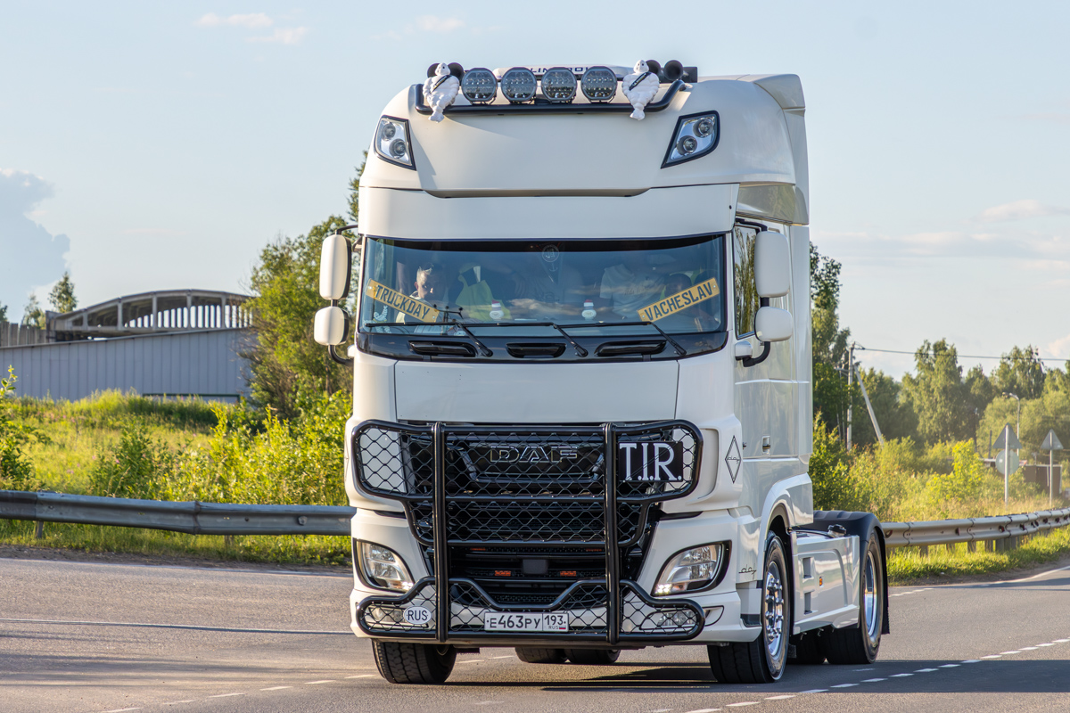 Краснодарский край, № Е 463 РУ 193 — DAF XF Euro6 FT; Московская область — Фестиваль TruckDay 2026