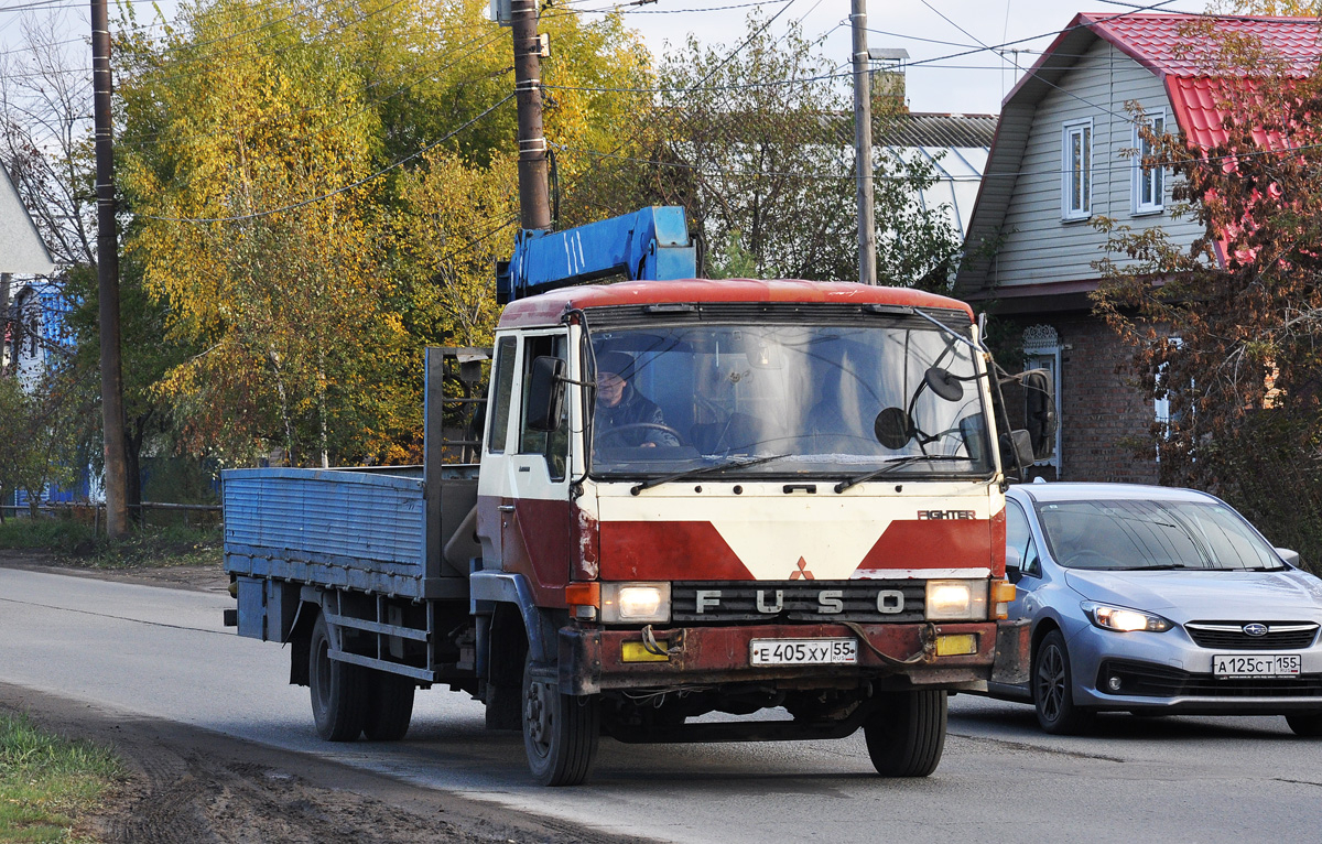 Омская область, № Е 405 ХУ 55 — Mitsubishi Fuso Fighter