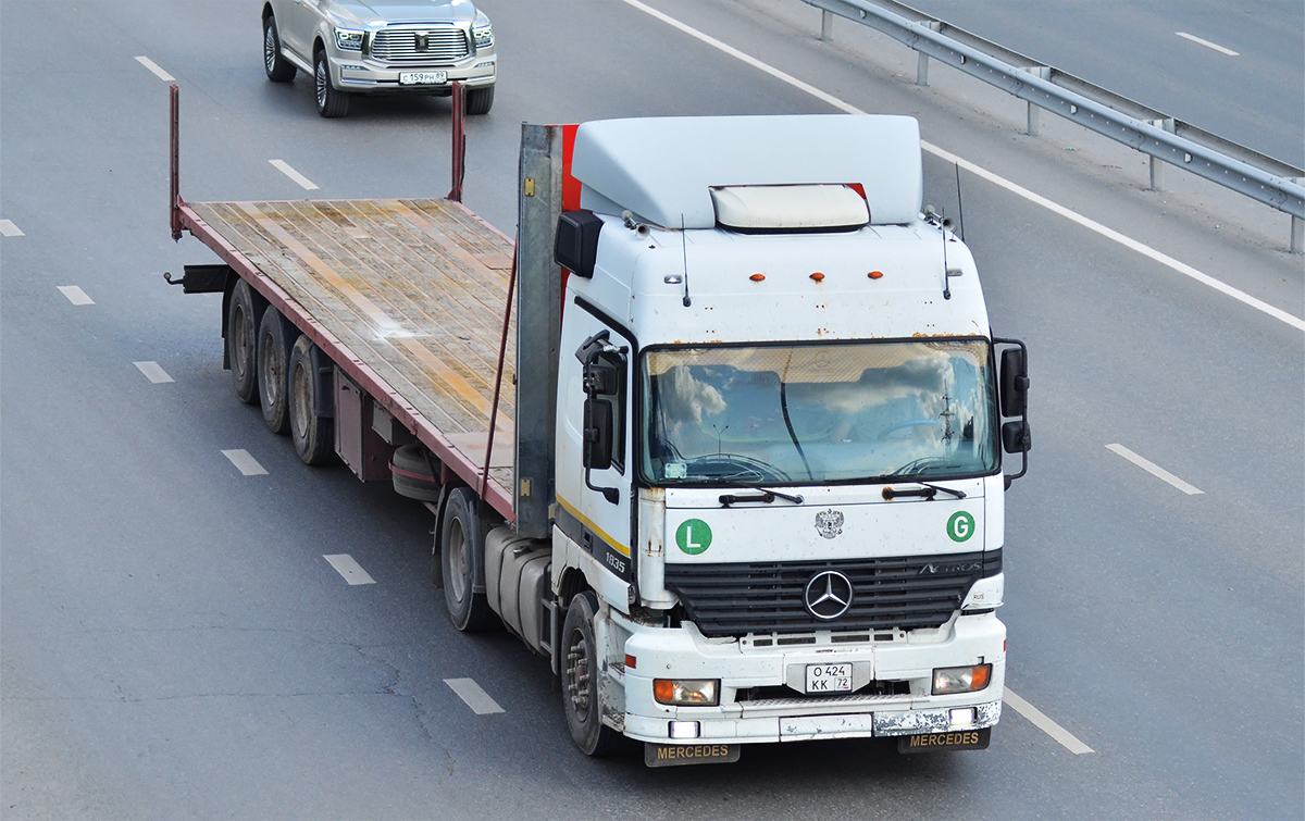 Тюменская область, № О 424 КК 72 — Mercedes-Benz Actros ('1997) 1835