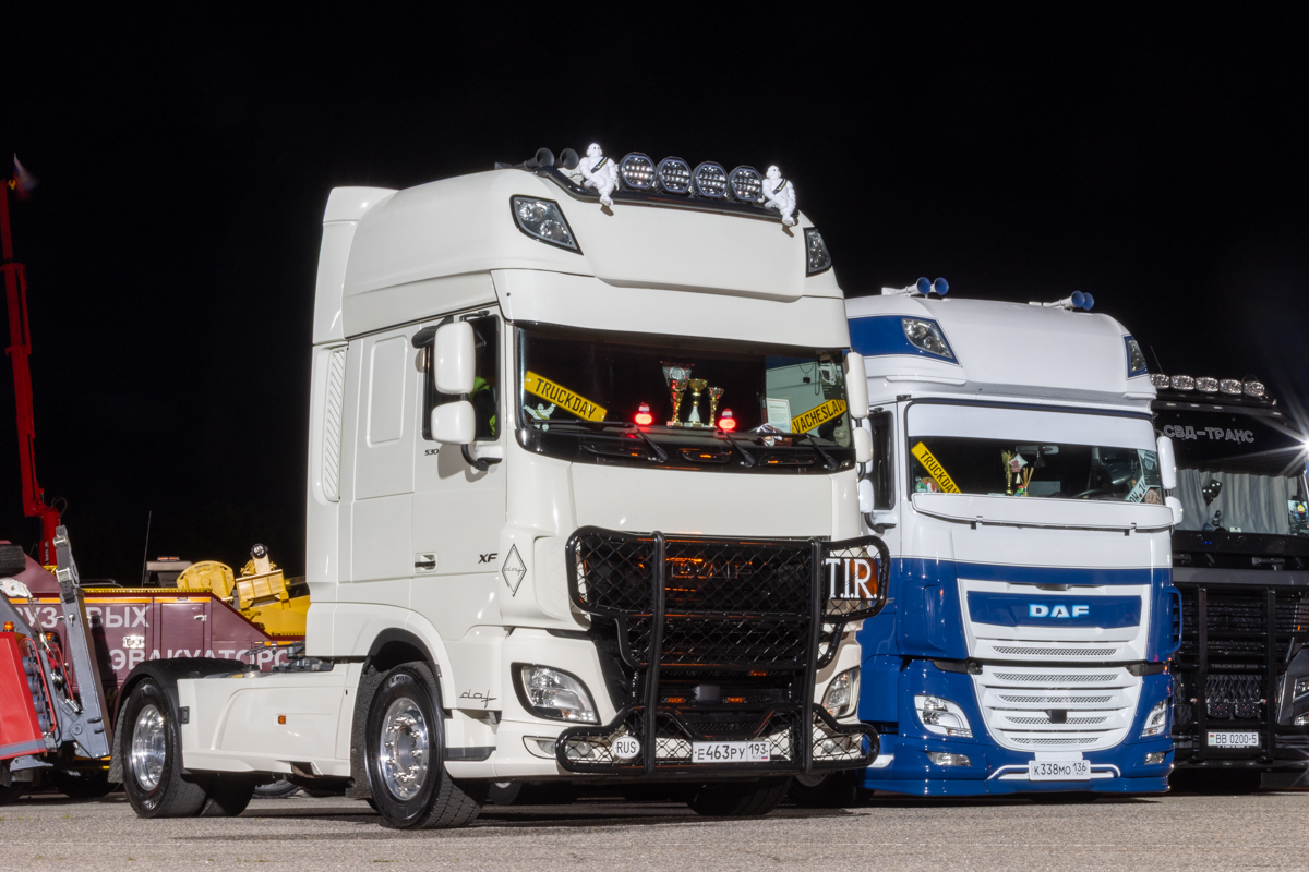 Краснодарский край, № Е 463 РУ 193 — DAF XF Euro6 FT; Московская область — Фестиваль TruckDay 2026
