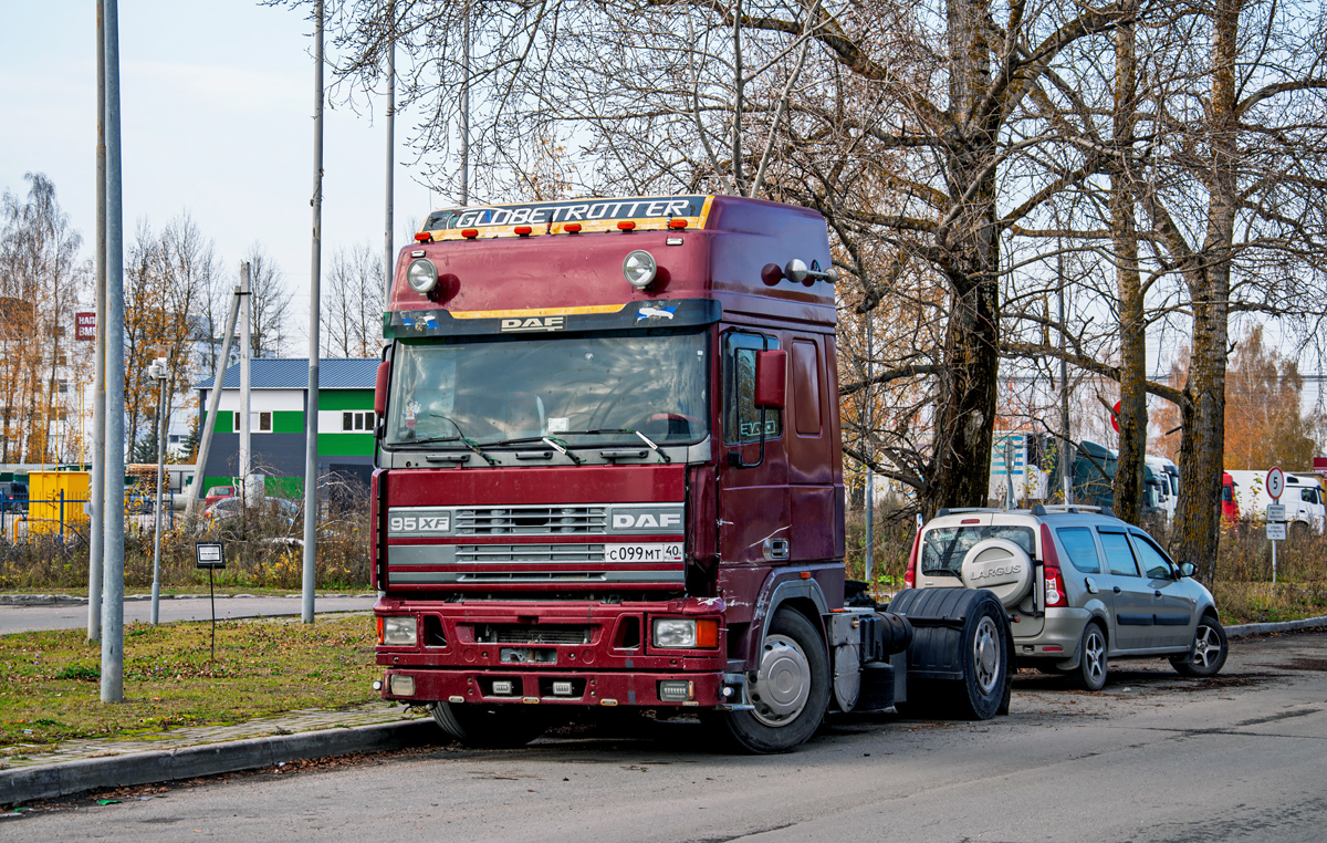 Калужская область, № С 099 МТ 40 — DAF 95XF FT