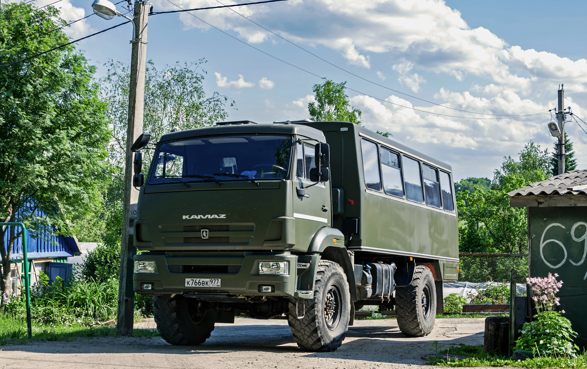 Москва, № К 766 ВК 977 — КамАЗ-43502 (общая модель)