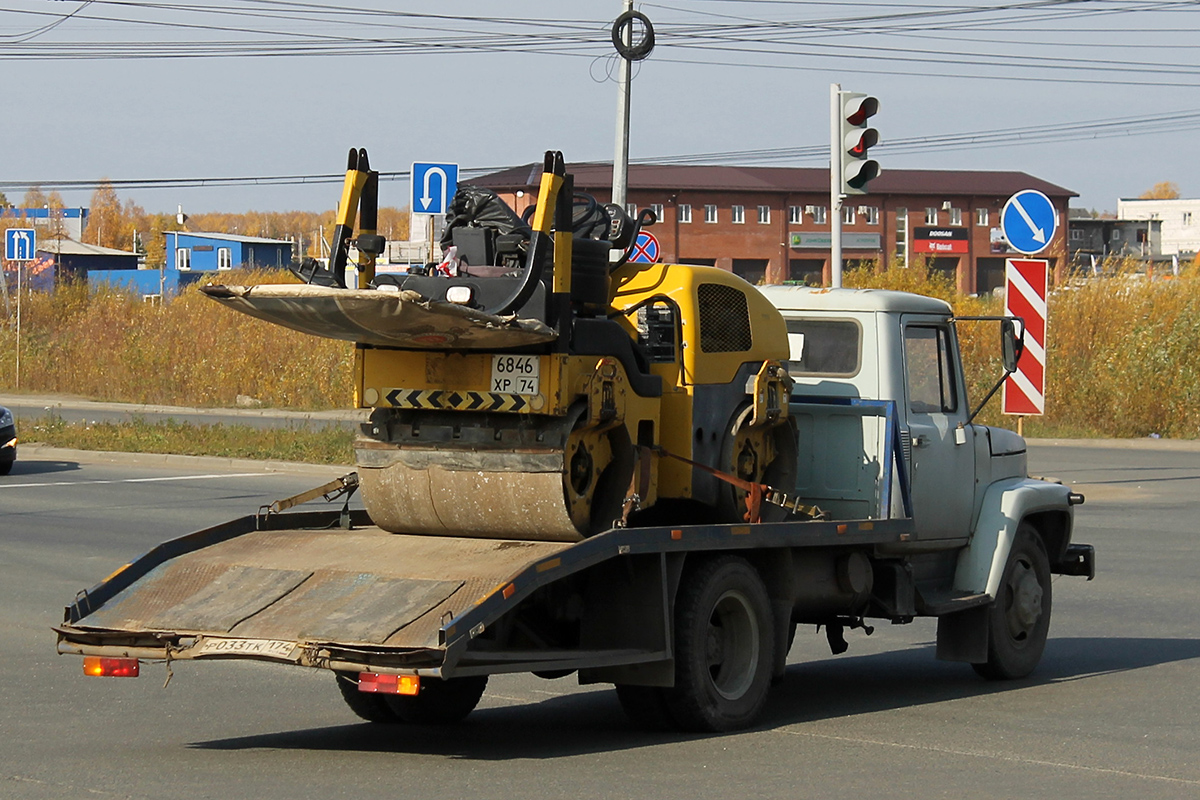 Челябинская область, № Р 033 ТК 174 — ГАЗ-3307; Челябинская область, № 6846 ХР 74 —  Модель неизвестна