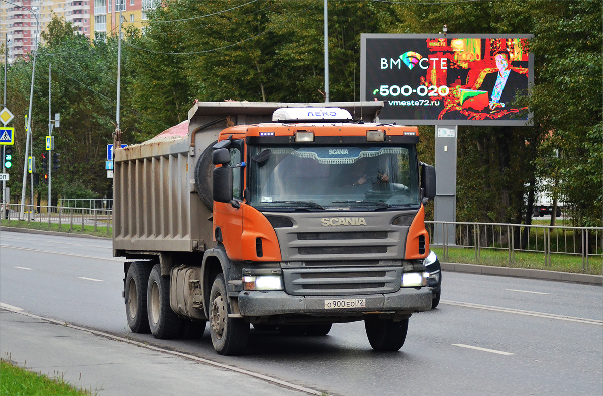 Тюменская область, № О 900 ЕО 72 — Scania ('2004) P380