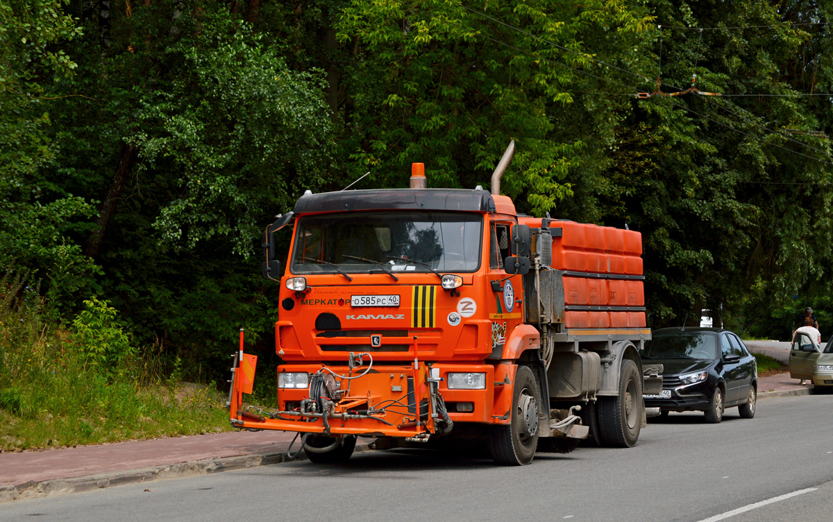 Калужская область, № О 585 РС 40 — КамАЗ-53605-A5(48)