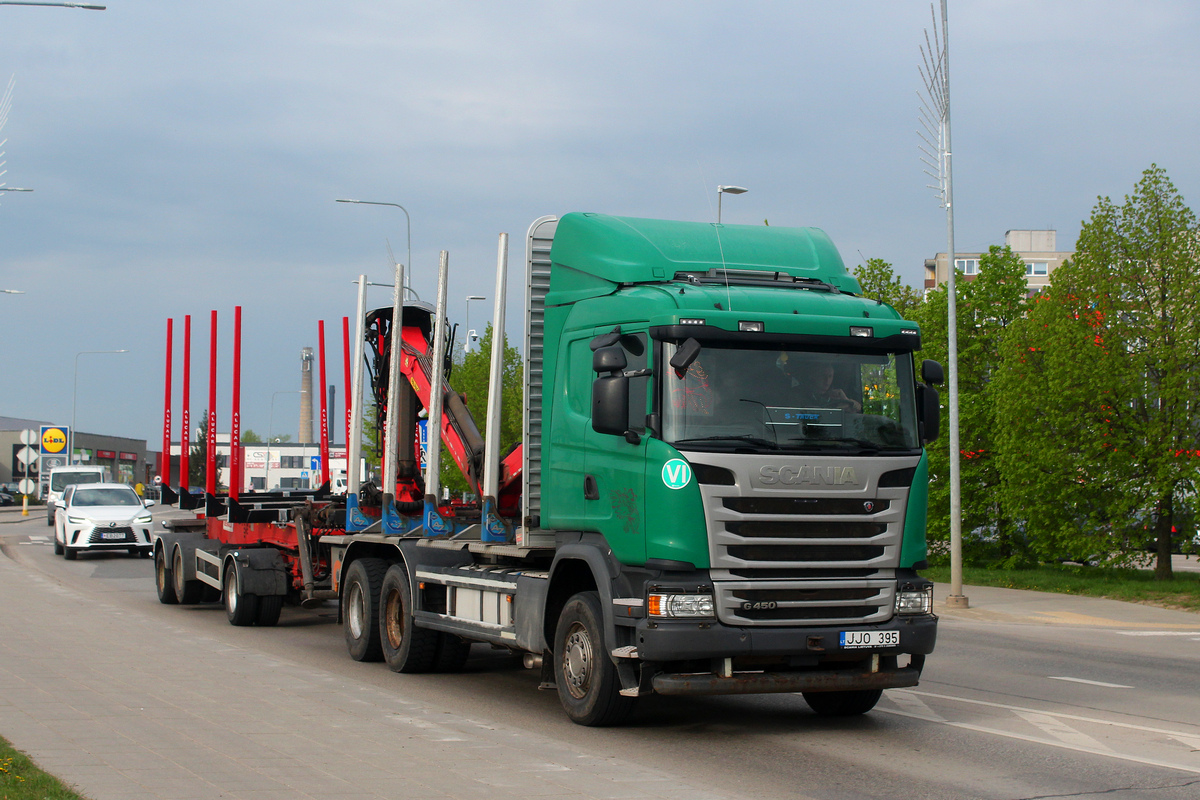 Литва, № JJO 395 — Scania ('2013) G450
