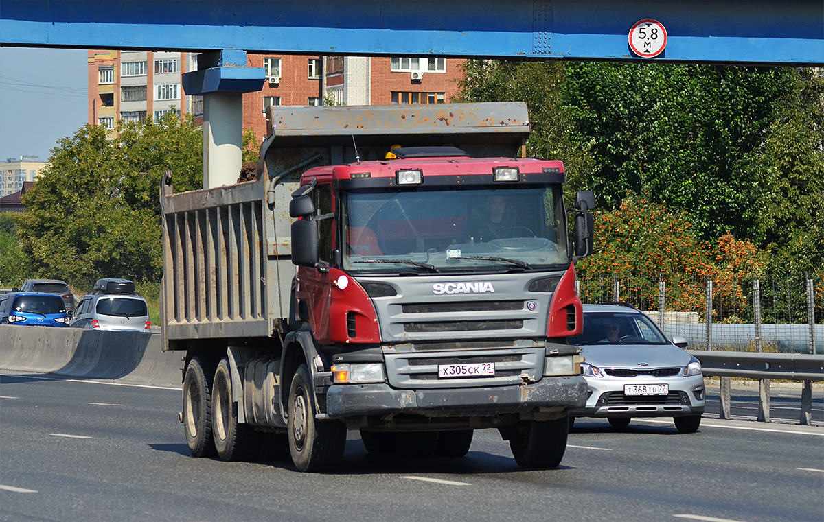 Тюменская область, № Х 305 СК 72 — Scania ('2004) P380