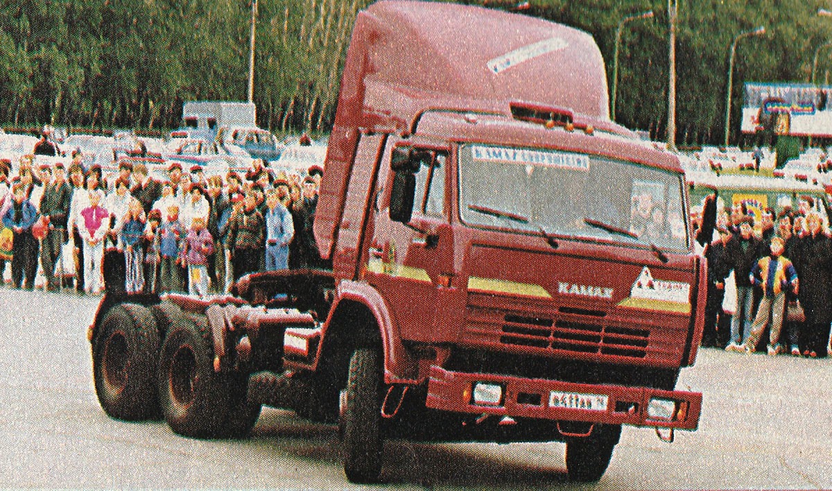 Татарстан, № В 431 АВ 16 — КамАЗ-54115 (общая модель); Исторические фотографии (до 2000 года) (Санкт-Петербург)