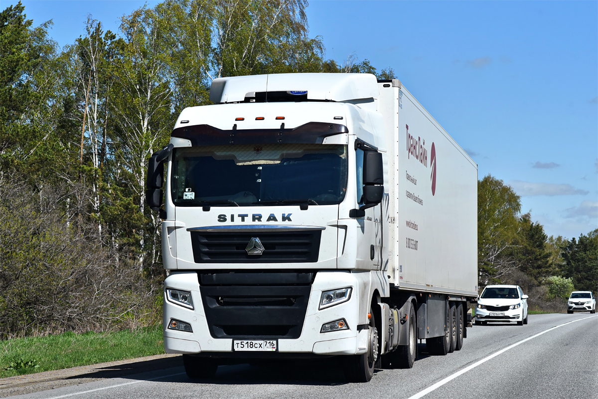 Татарстан, № Т 518 СХ 716 — Sitrak C7H ZZ4186
