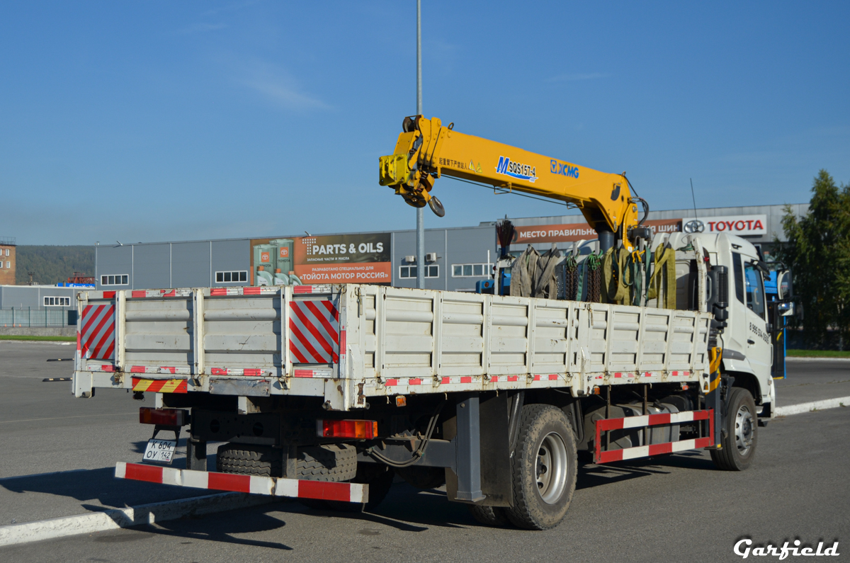 Кемеровская область, № К 604 ОУ 142 — Dongfeng KR (общая модель)