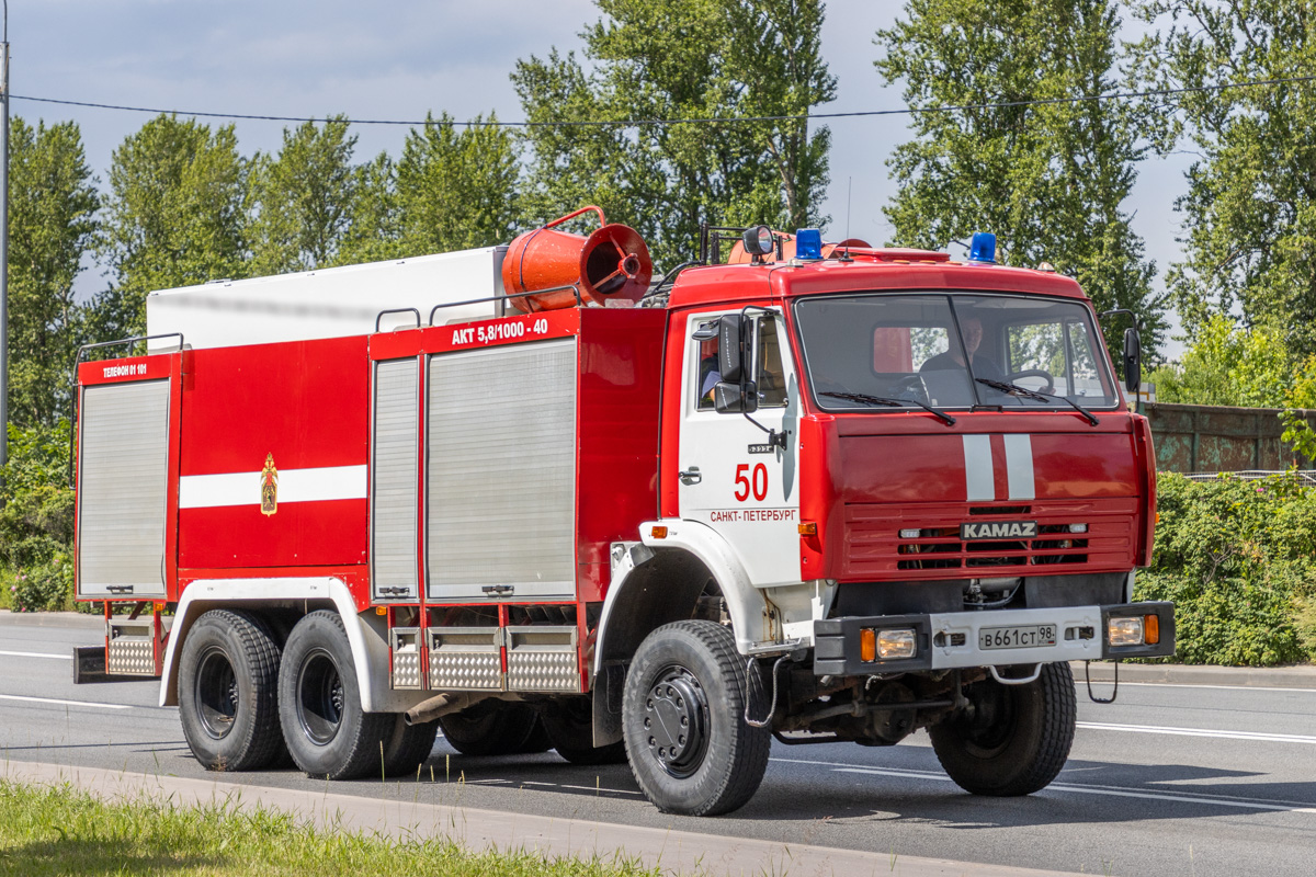 Санкт-Петербург, № В 661 СТ 98 — КамАЗ-53228 [532280]