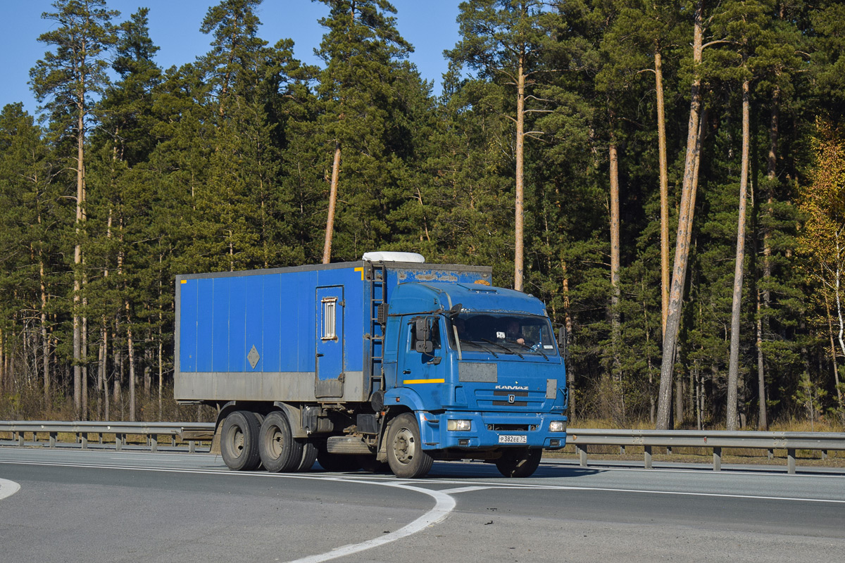 Тульская область, № Р 382 ЕЕ 71 — КамАЗ-65115-D3(97)