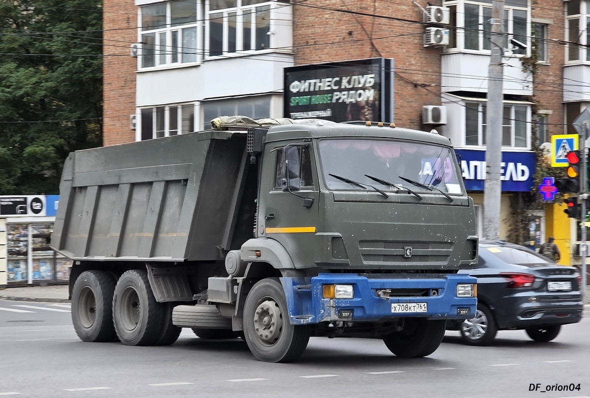 Ростовская область, № Х 708 КТ 761 — КамАЗ-65115-A4(23)