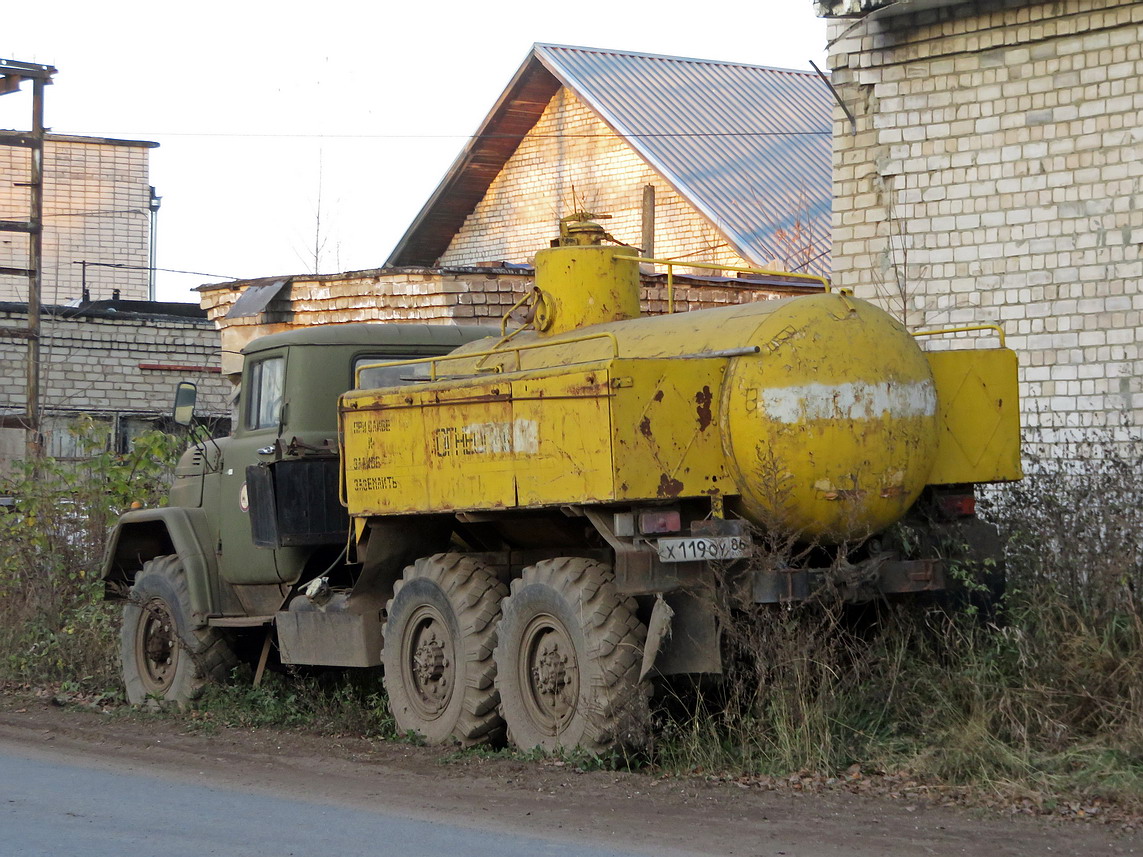 Кировская область, № Х 119 ОУ 86 — ЗИЛ-131 (общая модель)