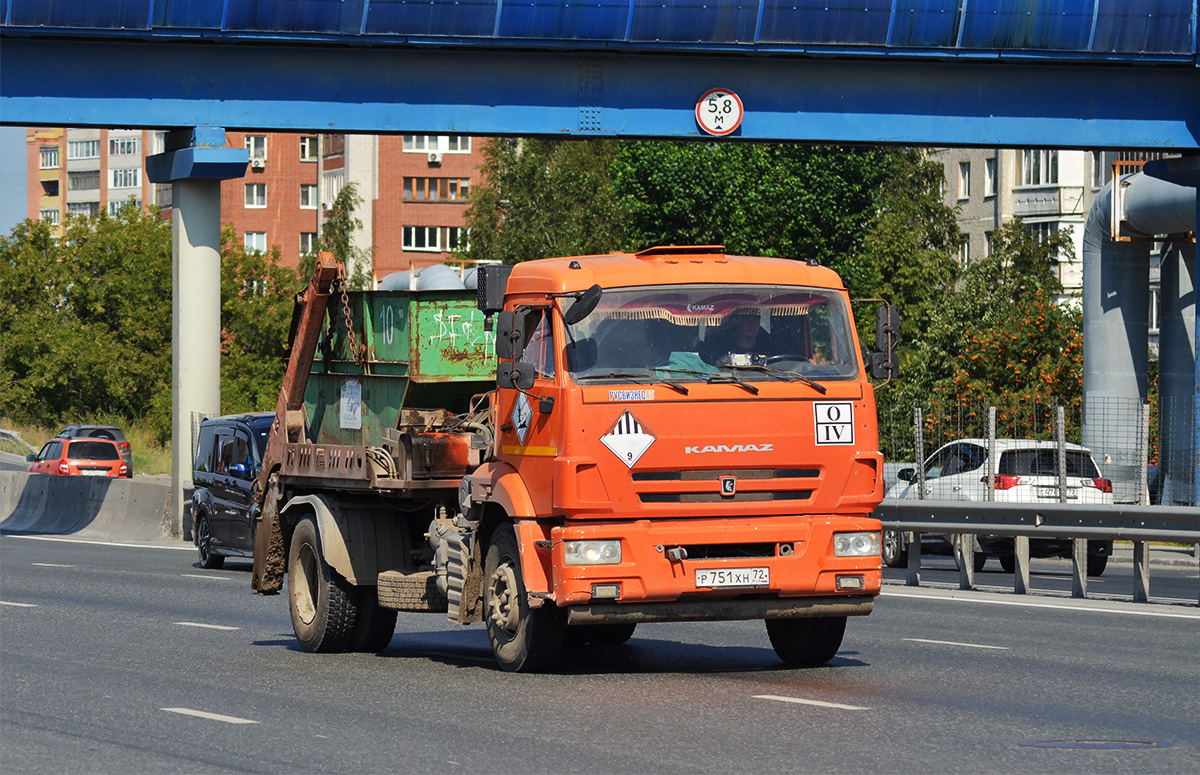 Тюменская область, № Р 751 ХН 72 — КамАЗ-43253-R4(28)