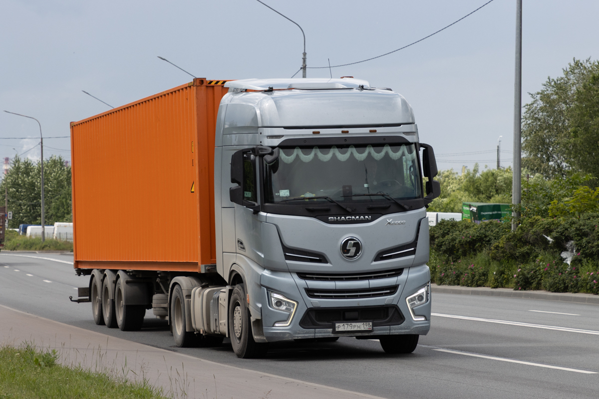 Санкт-Петербург, № Р 179 РН 198 — Shaanxi Shacman X6000 SX4188