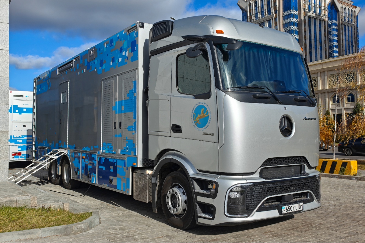 Астана, № 650 DL 01 — Mercedes-Benz Actros L ('2024)