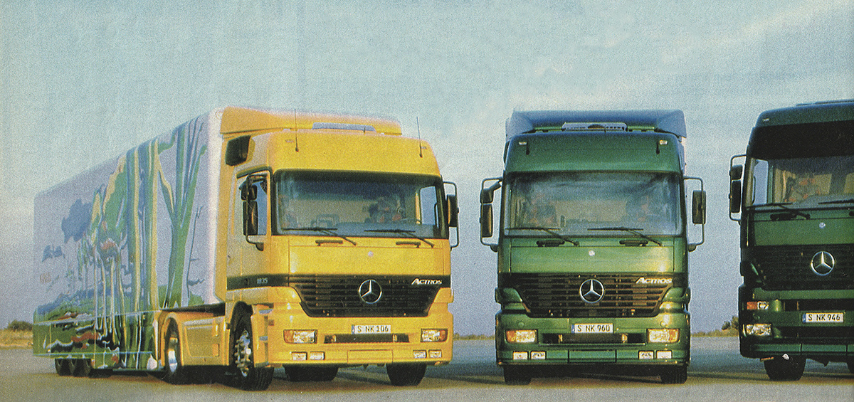 Германия, № S NK 106 — Mercedes-Benz Actros ('1997) 1835; Германия, № S NK 960 — Mercedes-Benz Actros ('1997); Исторические фотографии (до 2000 года) (Германия)