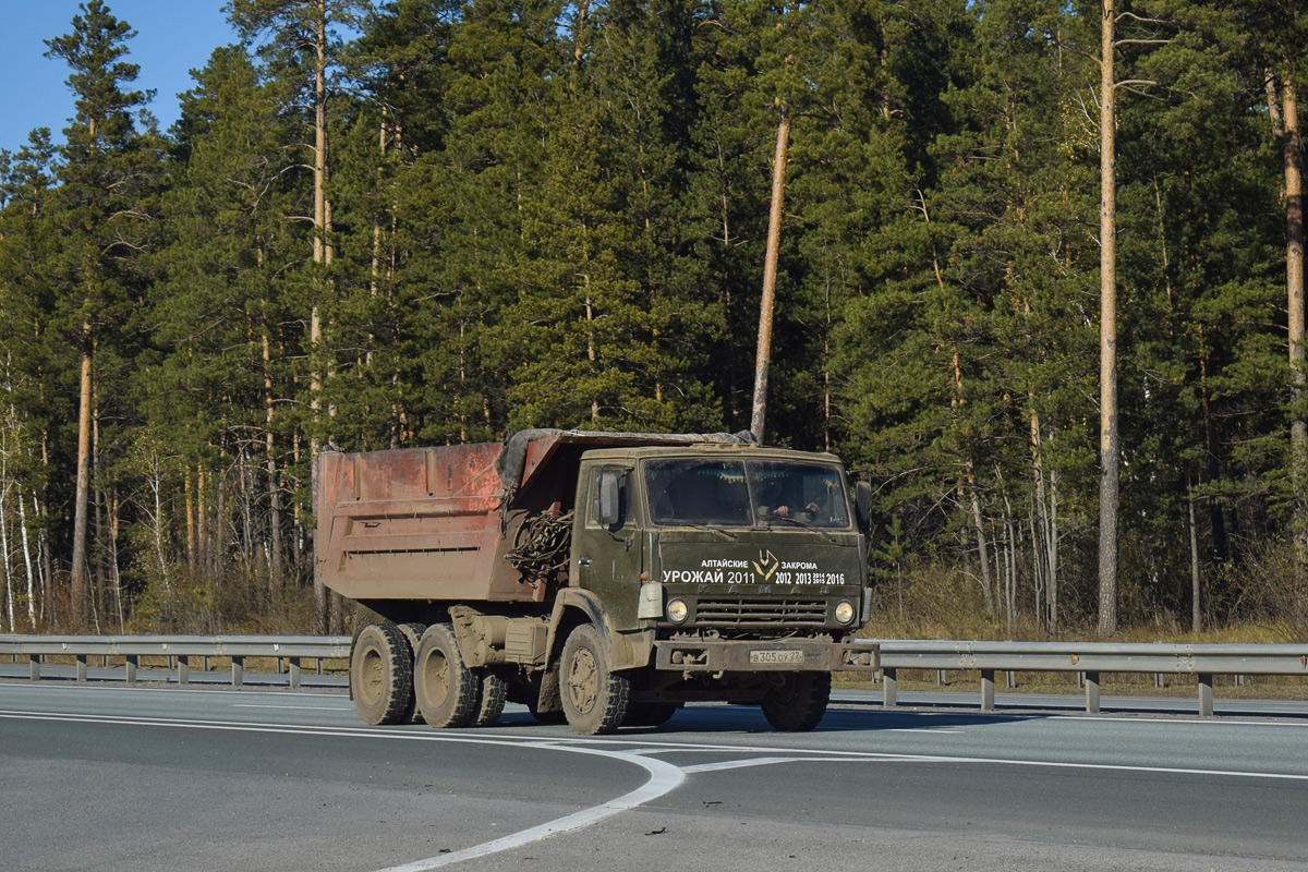 Алтайский край, № В 305 ОУ 22 — КамАЗ-55111 [551110]